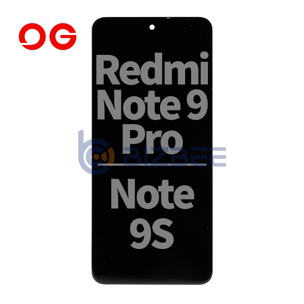OG Display Assembly For Xiaomi Redmi Note 9S/Note 9 Pro (Brand New OEM) (Black)